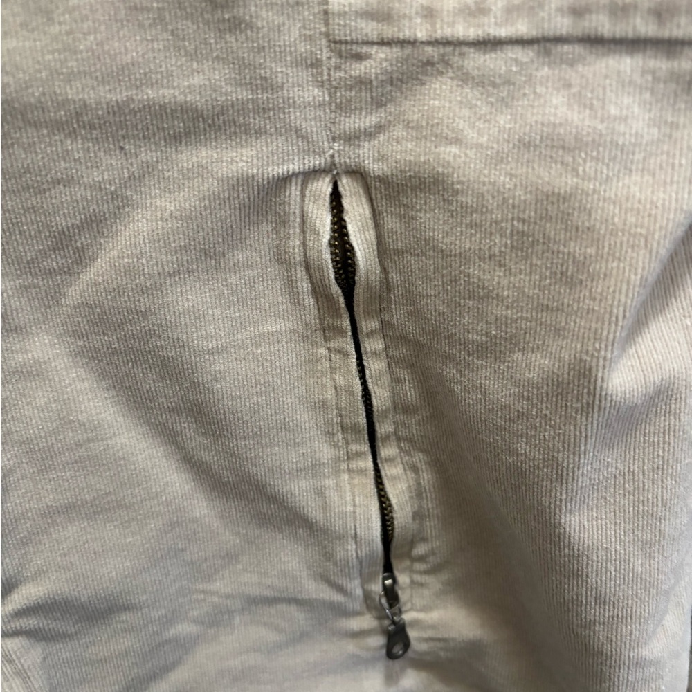 Outer Edge Beige Zip-Up Jacket - image 4